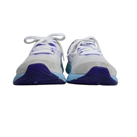 ASICS Womens 8 Gel Excite 8 Sneaker White Blue Purple F130221 - Picture 3 of 9